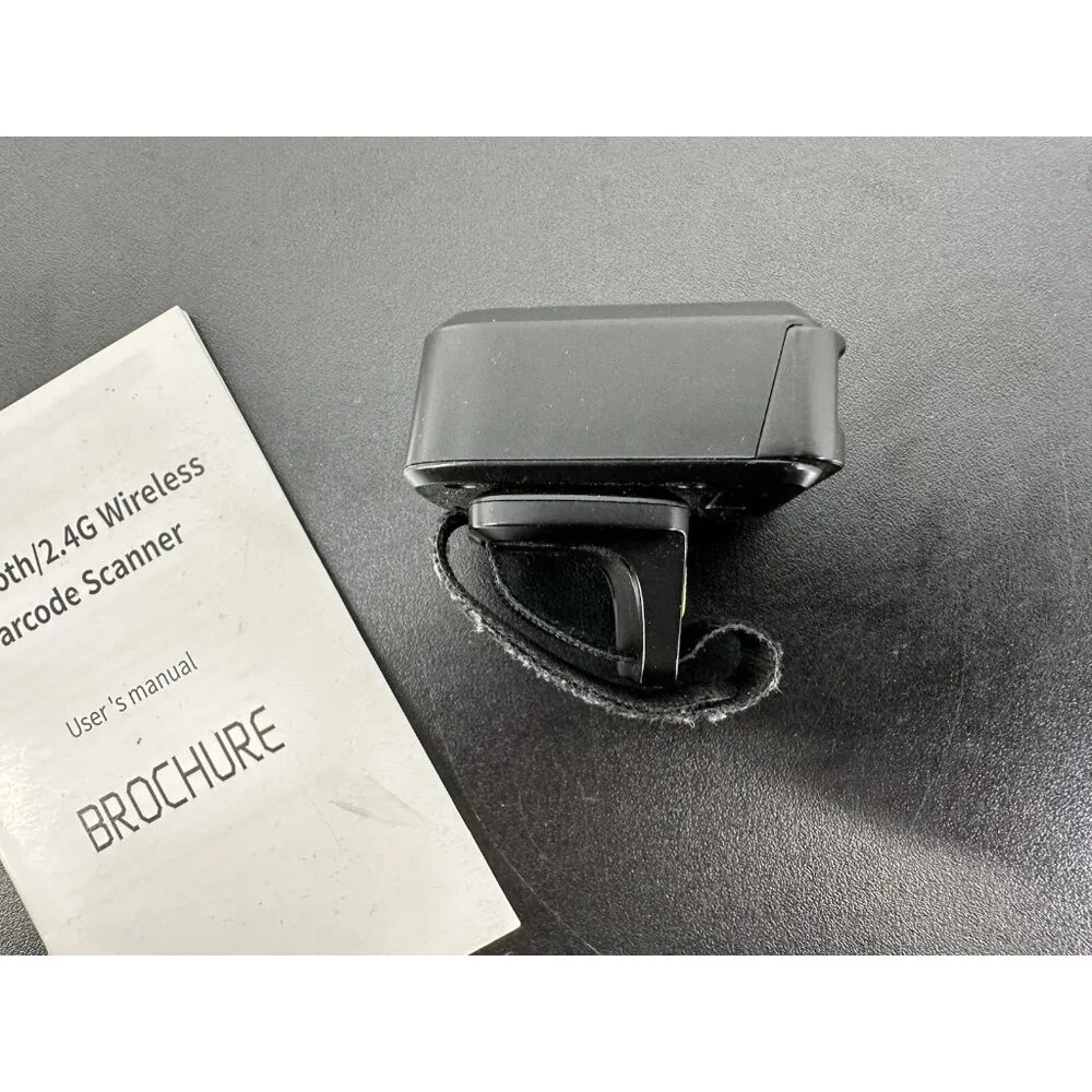 Alacrity 2D Wireless Ring Bluetooth Barcode Scanner (8-B)